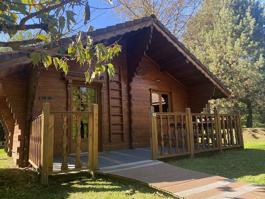 chalets en bois pour 2 personnes