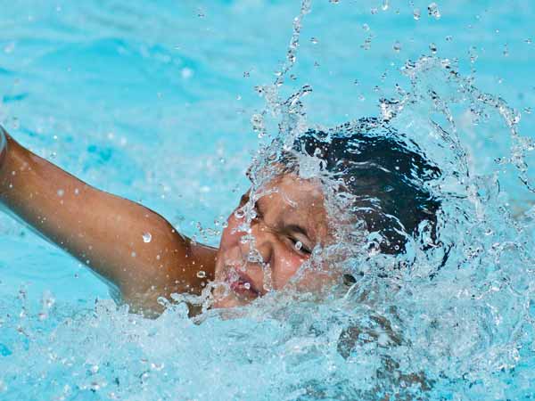 piscine camping lac laffrey