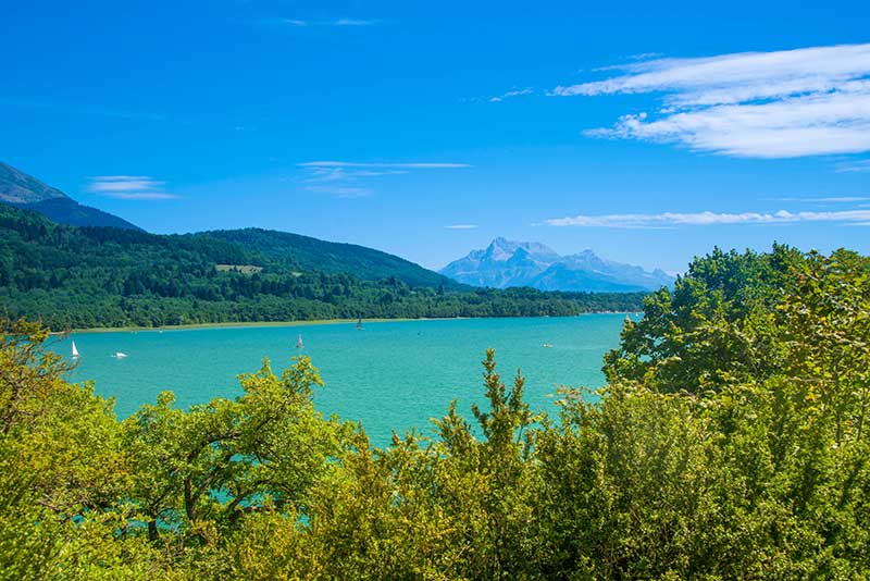 Le lac de Laffrey et la route Napoléon